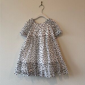 GAP Kids Dress - Black and White Polka Dots